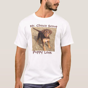 De veldexpeditie van de heer Choco Scout T-shirt