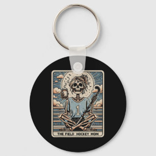 De veldhockeymoeder Tarrot Card Sleutelhanger