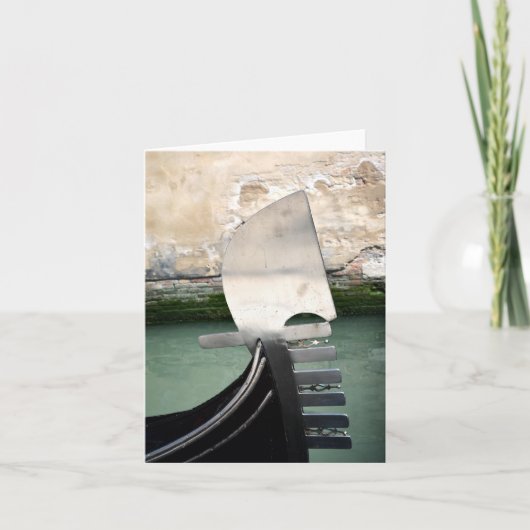 De Venetiaanse Kaart van de Gondel (Voorkant)