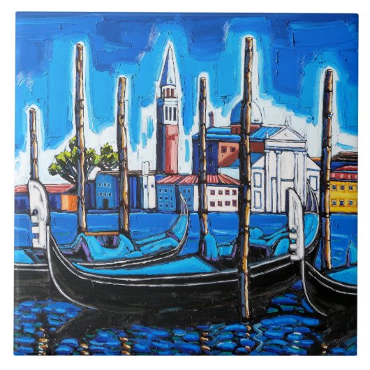 De Venetië Tile Tegeltje (Voorkant)