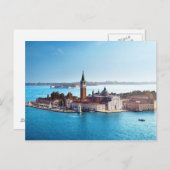 De Venise avec carte postale Amour (Devant / Derrière)