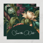 De ventilator bewaart de Datum Save The Date (Voorkant / Achterkant)