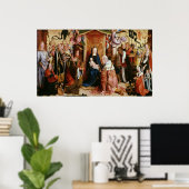 De verachting van de koningen poster (Thuiskantoor)