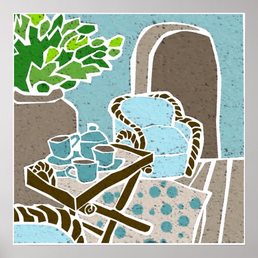 De Veranda Poster (Voorkant)