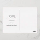 De verandering is Goede Moving Aankondiging - Foli (Achterkant)