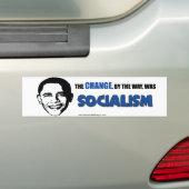 De verandering, overigens - Bumpersticker (Op auto)