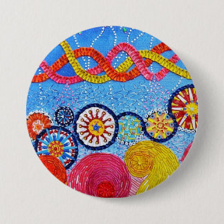 De verandering van het T-shirt Ronde Button 7,6 Cm