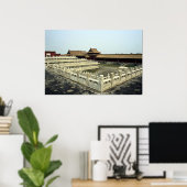 De verboden stad Beijing, China Poster (Thuiskantoor)