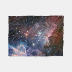 De verborgen geheimen van Carina Nebula Fleece Deken