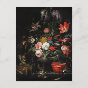 De verbouwde Bouquet door Abraham Mignon Briefkaart