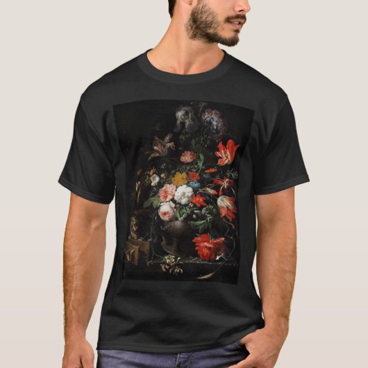 De verbouwde Bouquet door Abraham Mignon T-shirt (Voorkant)