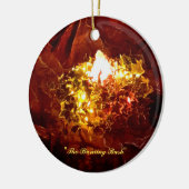 "De verbrande Struik" Keramisch Ornament (Links)