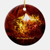 "De verbrande Struik" Keramisch Ornament (Achterkant)