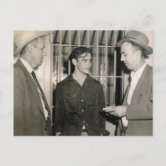 DE VERDACHTE #46 BRIEFKAART (Voorkant)