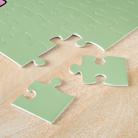 De verdediger puzzel legpuzzel (Zijkant)