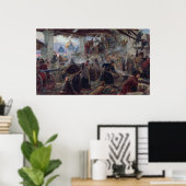 De verdediging van de Trinity Sergius Poster (Thuiskantoor)