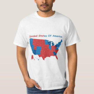 De verdeelde staten van Amerika shirt grappig