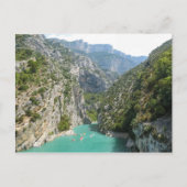 De Verdon-kloof Feestdagenkaart (Voorkant)