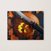 De verdorven pompoen puzzel (Horizontaal)