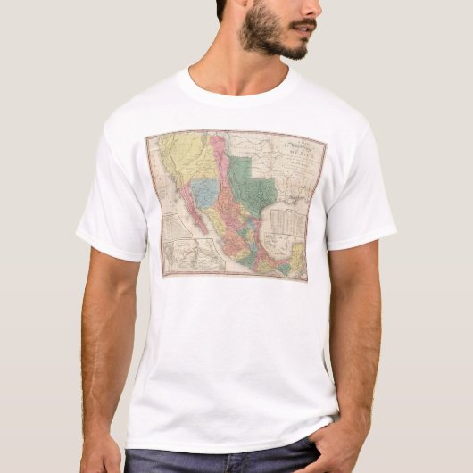 De Verenigde Staten en Mexico T-shirt (Voorkant)