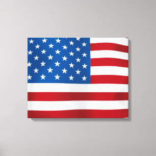 De Verenigde Staten van Amerika Canvas Afdruk