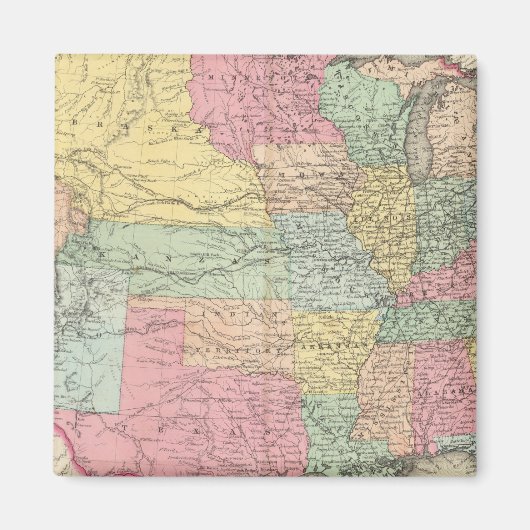 De Verenigde Staten van Amerika Magneet (Voorkant)