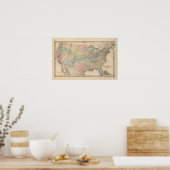 De Verenigde Staten van Amerika Poster (Keuken)