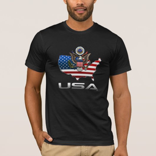 De Verenigde Staten van Amerika T-shirt (Voorkant)