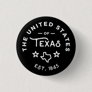 De Verenigde Staten van Texas Button / Pin