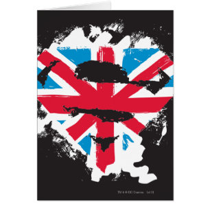 De verf strijkt Brits s-Schild