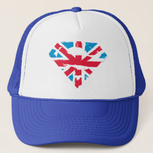 De verf strijkt Brits s-Schild Trucker Pet