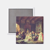 De Vergadering onder Peter de Grote Magneet (Voorkant / Achterkant)