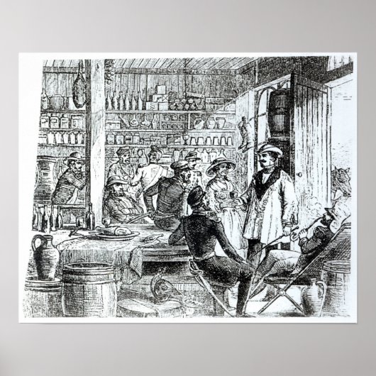 De vergadering van Mary Seacole en Alexis Soyer Poster (Voorkant)