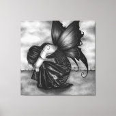 De vergeten Fairy Canvas Print (Voorkant)