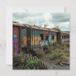 De Vergeten Spoorlijn – Verlaten Graffiti Trein Kaart