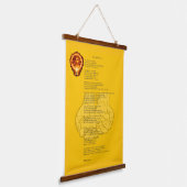 De Vergevene Hangend Wandkleed (Gebogen)