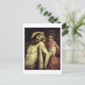 De vergoeding briefkaart (Staand voorkant)