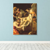 De vergoeding canvas afdruk (Insitu (Houten vloer))