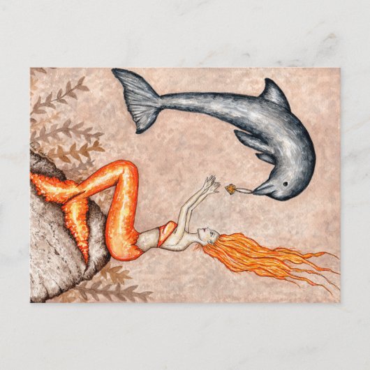 De vergrendeling - Briefkaart (Voorkant)