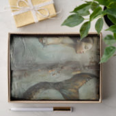 DE VERGULDE MEERJUFFEROUW DECOUPAGE TISSUEPAPIER (Geschenk)