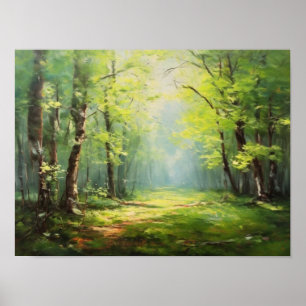 De Vergulde Passage: Een Symfonie van Zonlicht en Poster