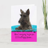 De Vergunning van Licker van het Moederdag van Kaart (Voorkant)