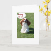 DE VERJAARDAG BOVEN DE HEUVEL IS OM DE HOEK KAART (Gele Bloem)