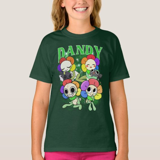 De verjaardag van Dandy | Grappige Dandys World To T-shirt (Voorkant)