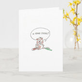 De verjaardag van de bever kaart (Gele Bloem)