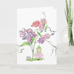 De Verjaardag van de Fee van april Kaart