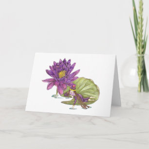 De Verjaardag van de Fee van juli Kaart