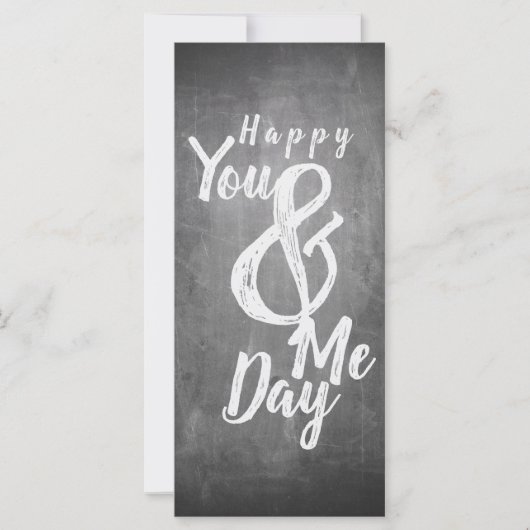 De verjaardag van de groeten op het bord (Voorkant)