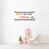 De Verjaardag van de Hongerige Rups Spandoek (Insitu)