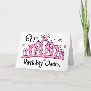 De Verjaardag van de tiara zestigste Koningin LT. Kaart